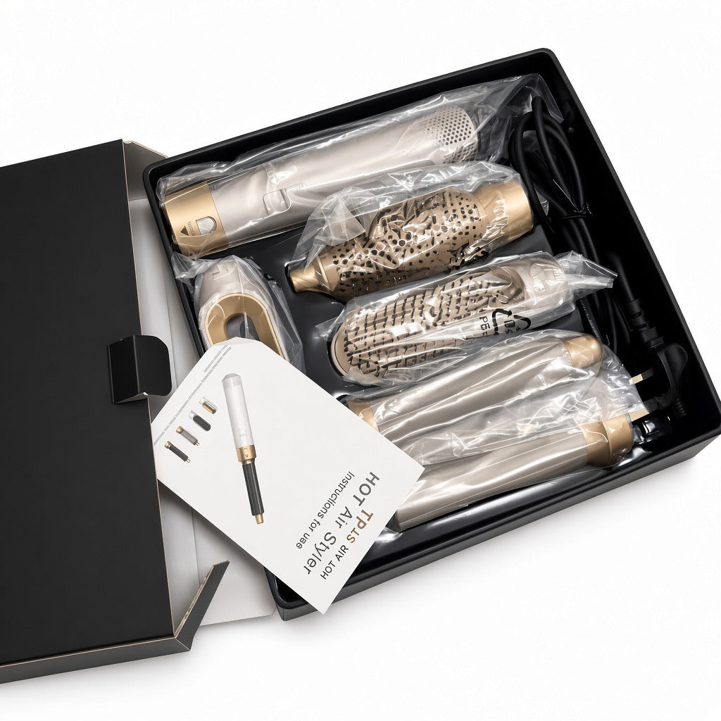 5-in-1 Professional Hair Styler & Dryer Brush Set⁠