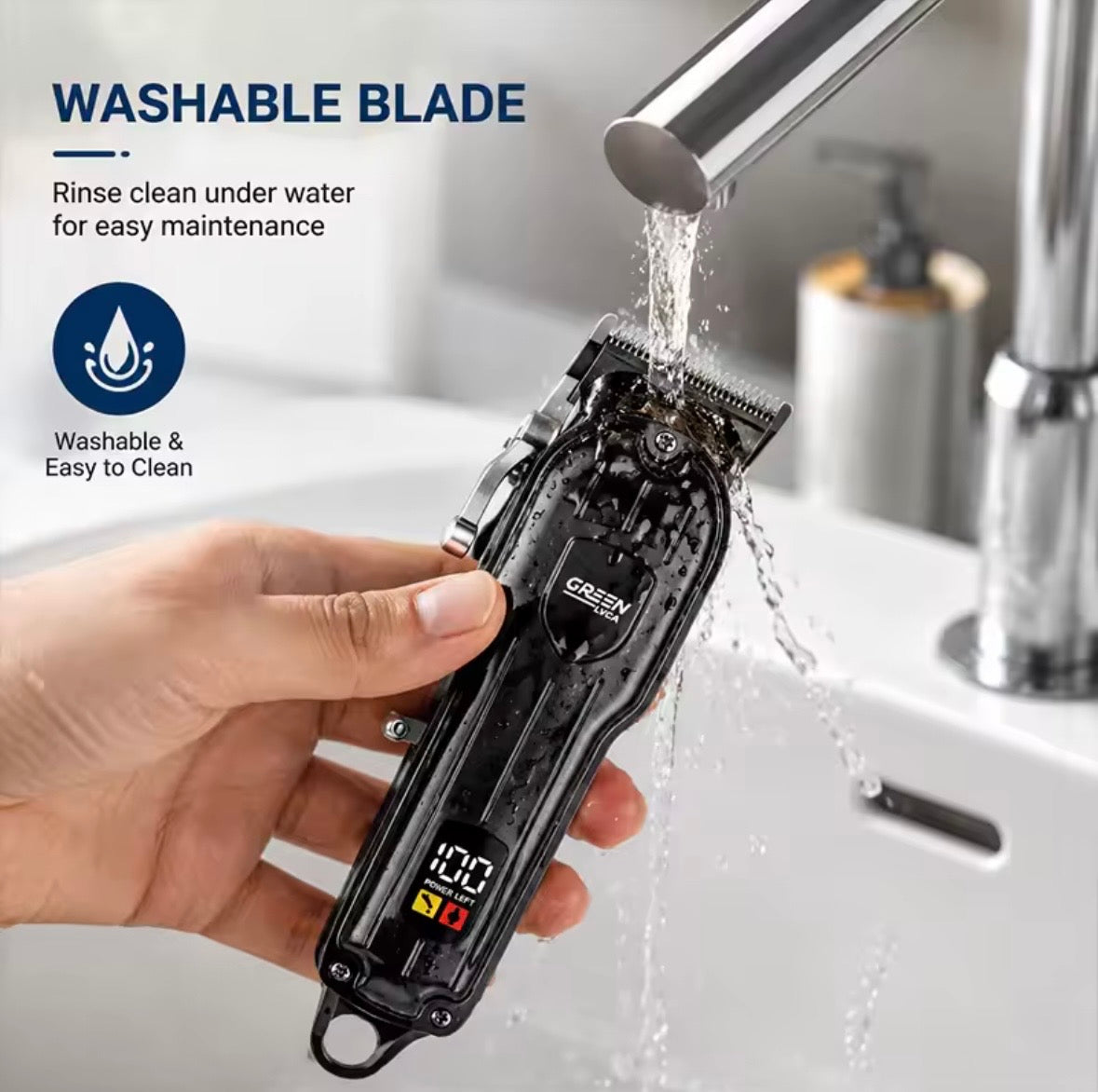 3-in-1 Professional Hair Clipper & Grooming Kit