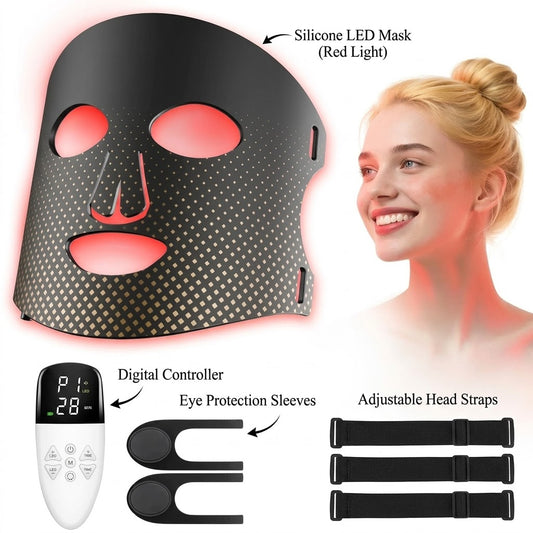 LED Phototherapy Facial Mask - Skin Renewal System