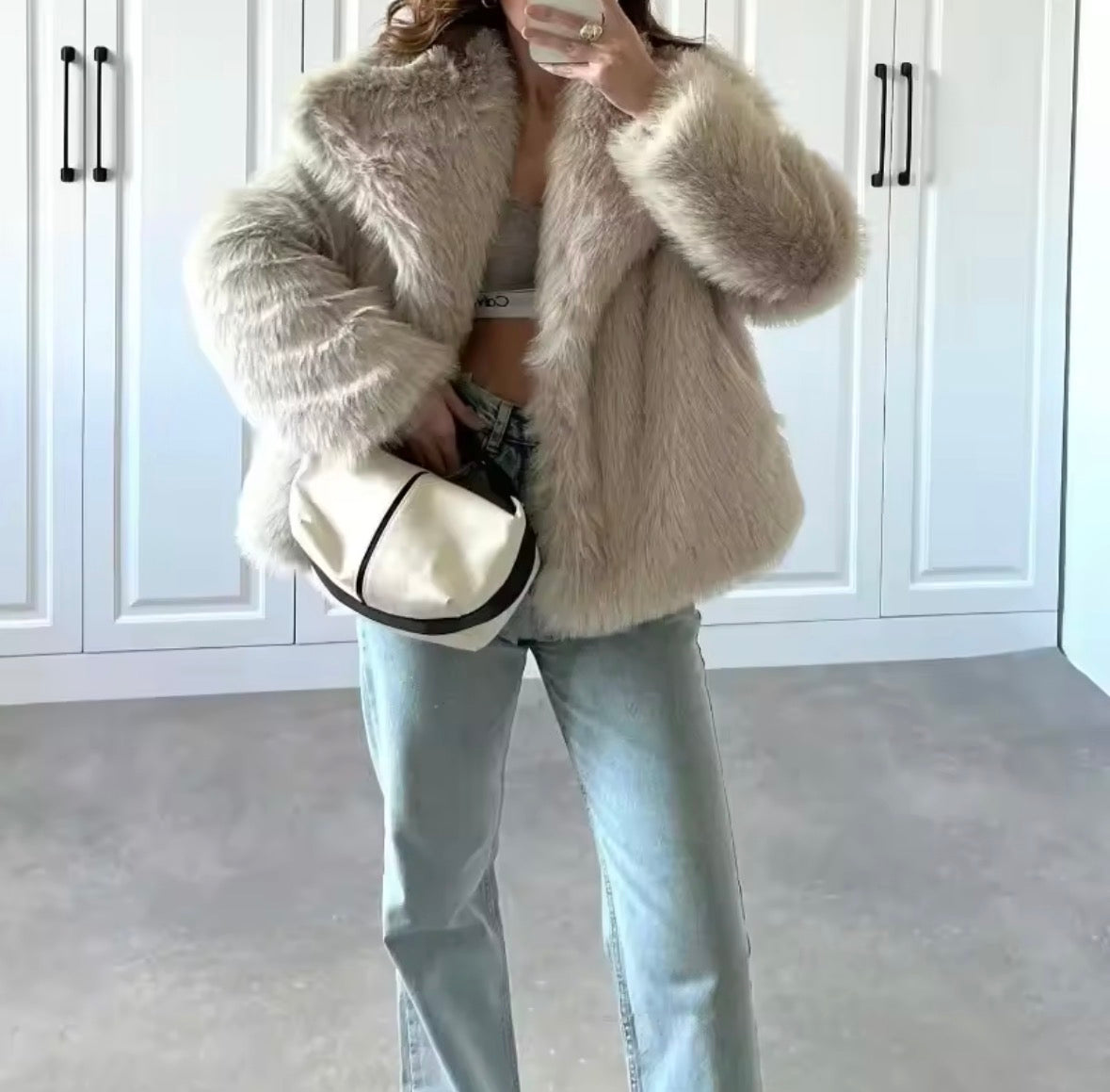 Luxury Faux Fur Jacket