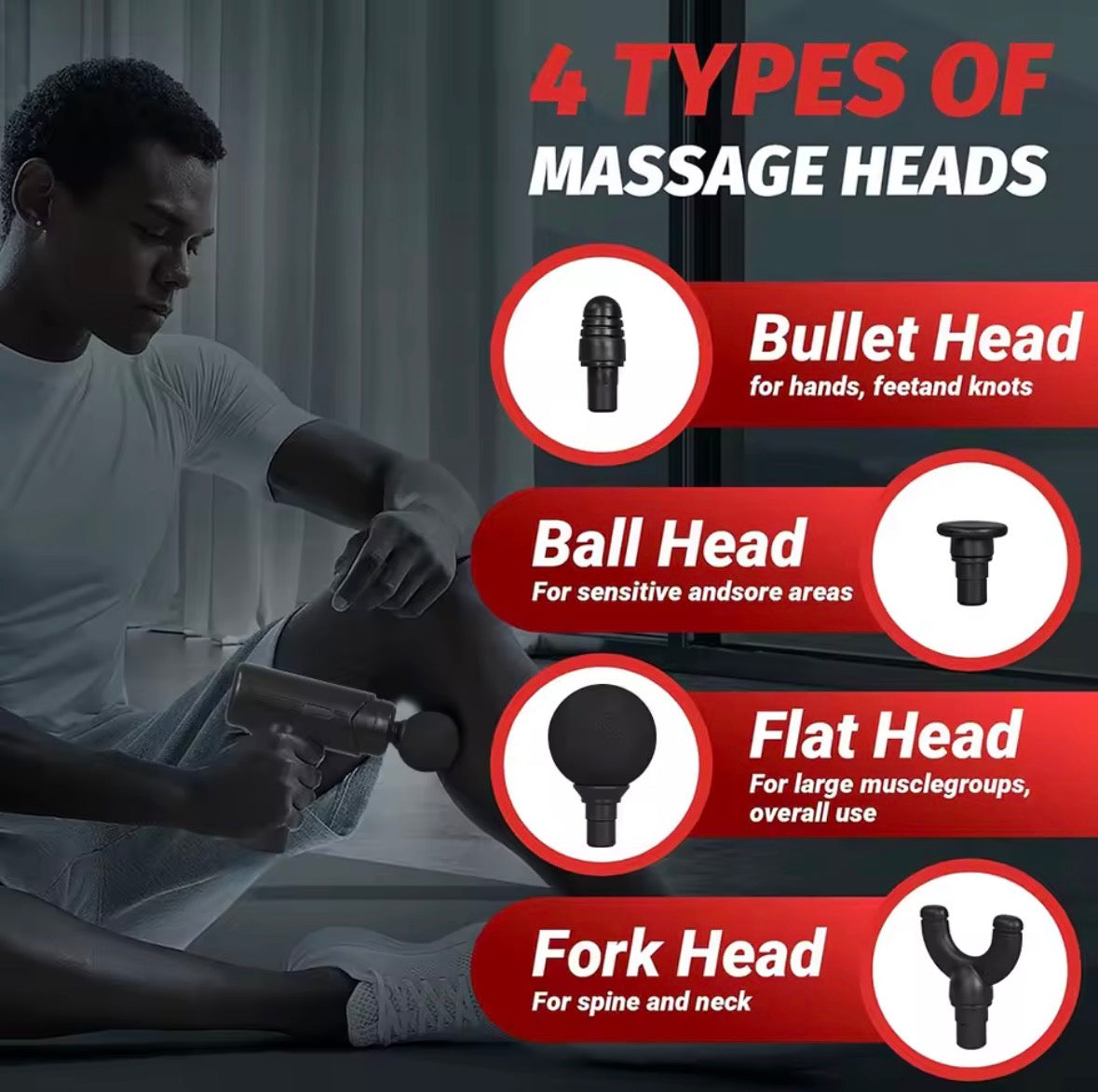 LuxeStyler Pro Massage Gun