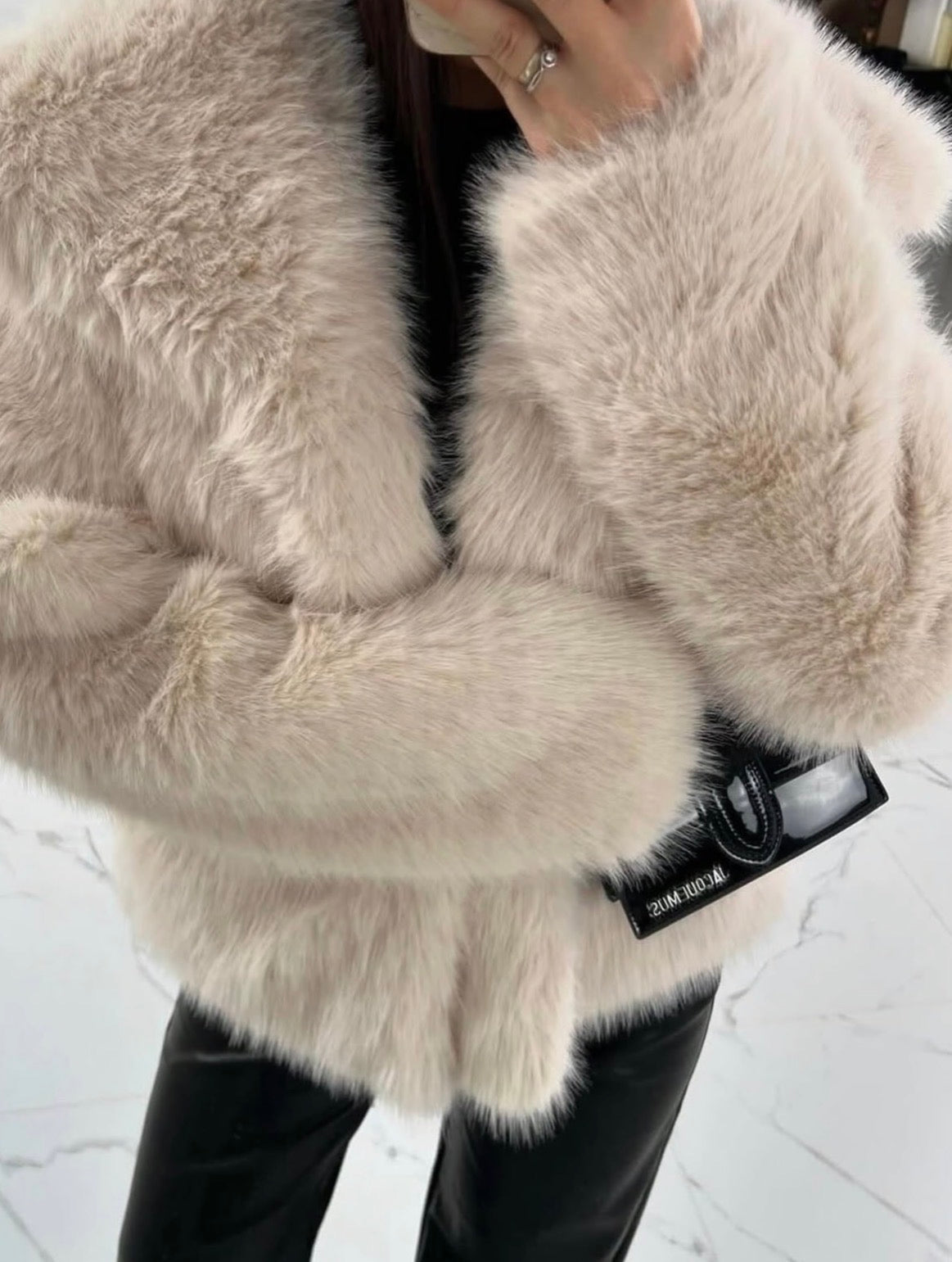 Luxury Faux Fur Jacket