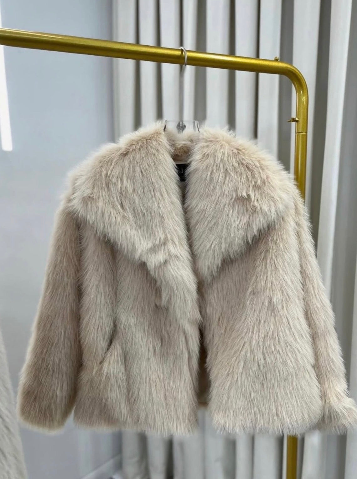 Luxury Faux Fur Jacket